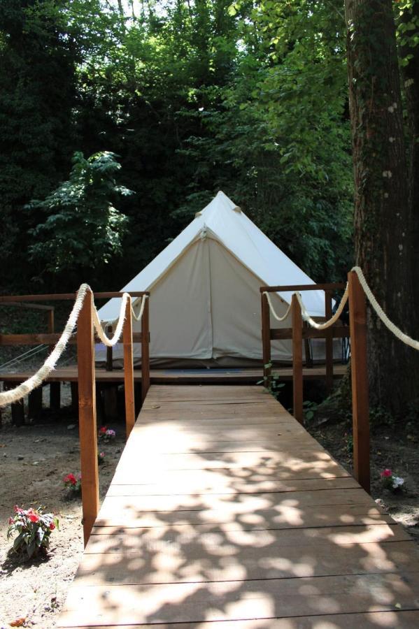 River Tribe Glamping Laino Borgo 外观 照片